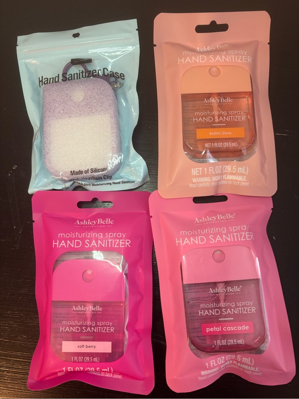 Moisturizing Spray Hand Sanitizer viral Ashley Belle TikTok famous bundle pack